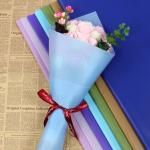 Matt Surface Florist Wrapping Paper Plastic Film 58cm*58cm