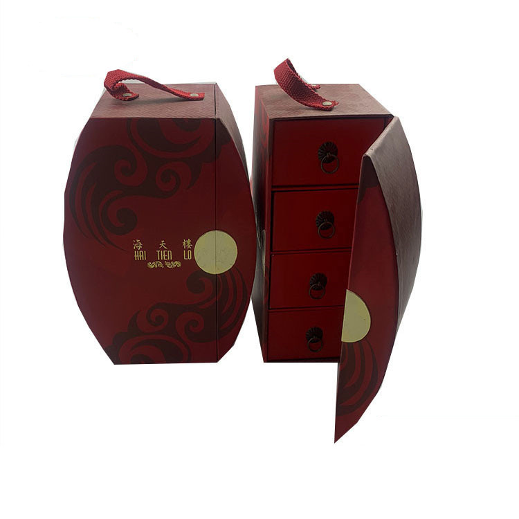 Handmade Paper Box Packaging 600gsm Bow Packaging Box