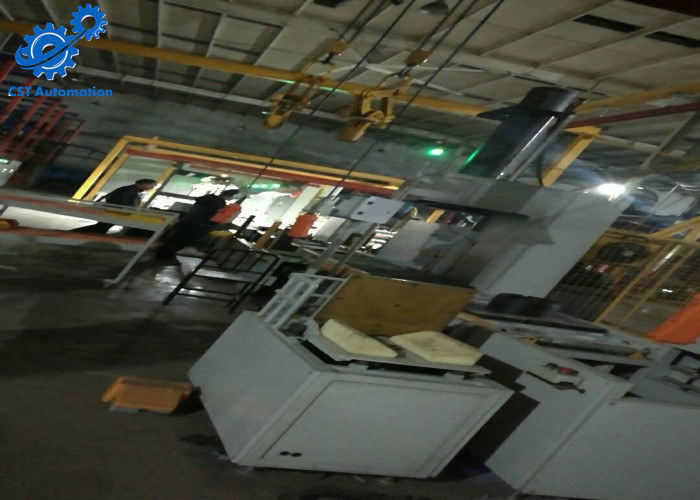 Stainless Steel Automated Assembly Machine Touch Screen PLC Control