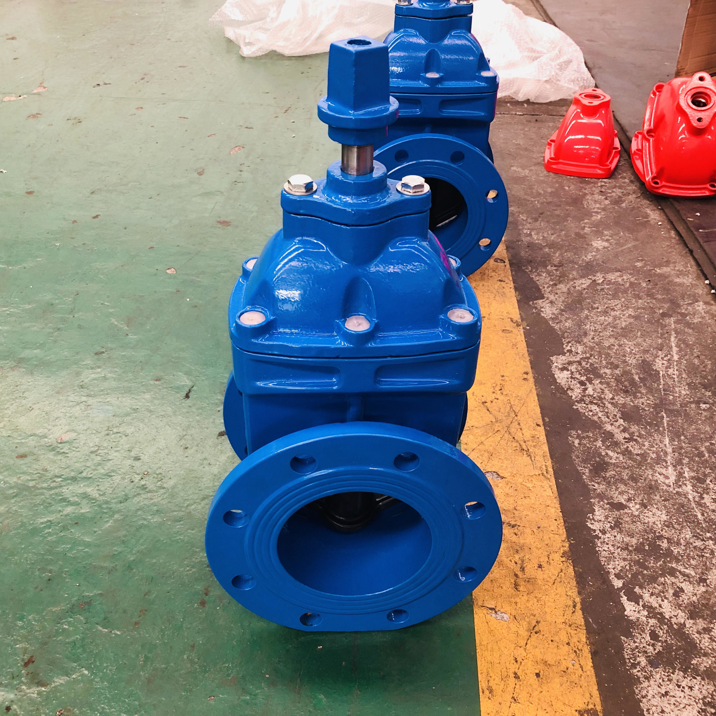 Non Rising Stem Underground Gate Valve PN16 For Water Oil Gas
