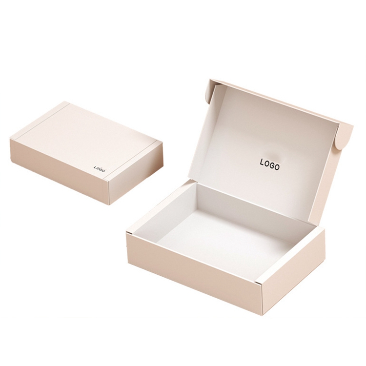 Custom Plated Lvory Board Box Folding Airplane Paper Box for Thank You Gift Packaging