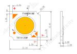 Residential Lighting 2500lm Linear Cob Led 12W Diameter 11mm