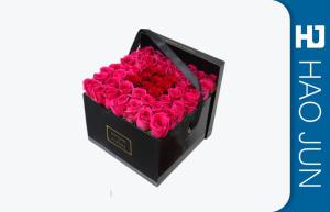 China Customized Fashionable Recycled Packaging Cardboard Flower Boxes Flower Bouquet Boxes wholesale
