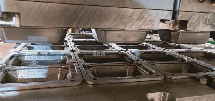 Tableware Sugarcane Bagasse Paper Plate Making Machine Production Line