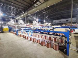 China Inlet 0.08-0.20MM Copper Wire Tinning Machine Electric Annealing Furnace wholesale