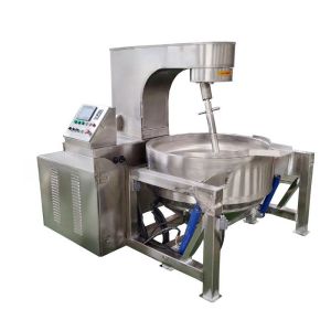 Industrial Stainless Steel Cooking Kettle 1000kg/h 380V Electromagnetic Heating