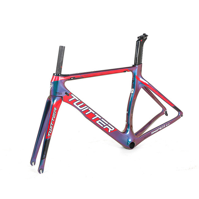 54cm T800 Carbon Frame Internal Cable With Holographic Color