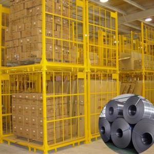 China ISO Galvanised 100mm Feet 6.4mm Metal Folding Container wholesale