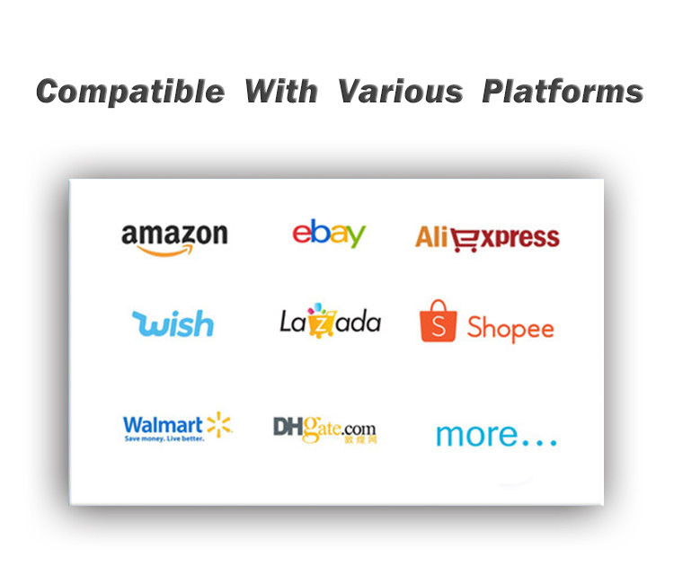 Thermal Barcode Label Printer With Label Holder– Compatible with Amazon Ebay Etsy Shopify 4×6 Shipping Label Printer