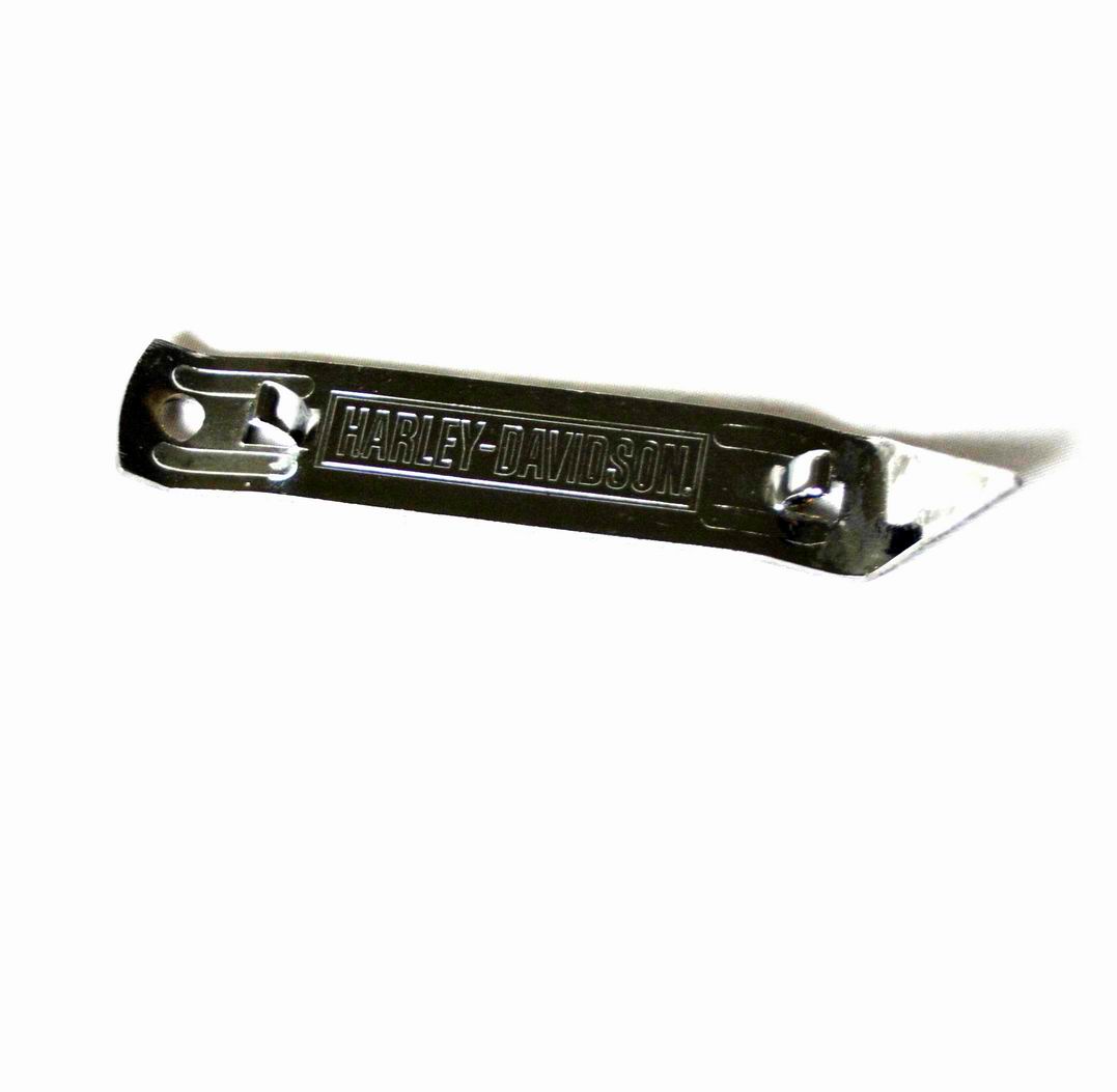 Embossed Brands Logo Vintage Stainless Steel Bottle Opener