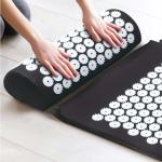 Lotus Acupressure Massage Mat Anti Stress Needle Massager With Pillow