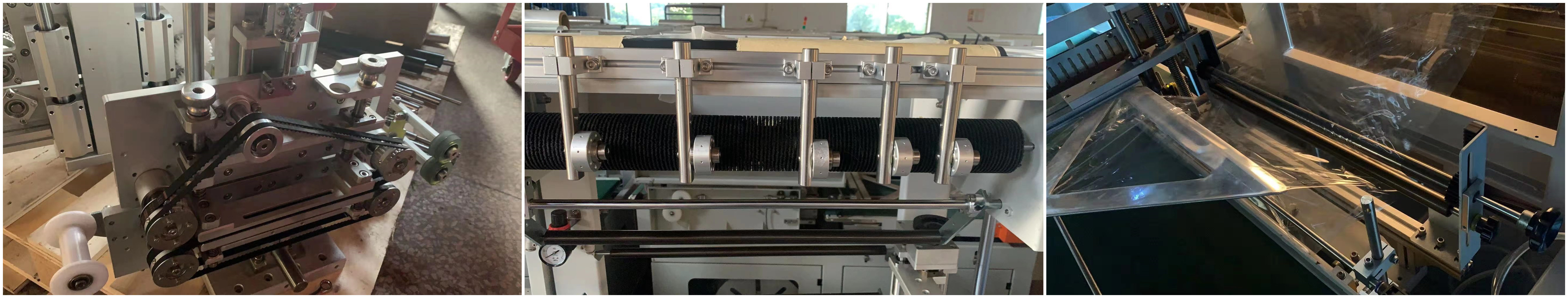 Box Plastic Wrapping Machine PLC Sealing POF Film Automatic Shrink Packaging Machine