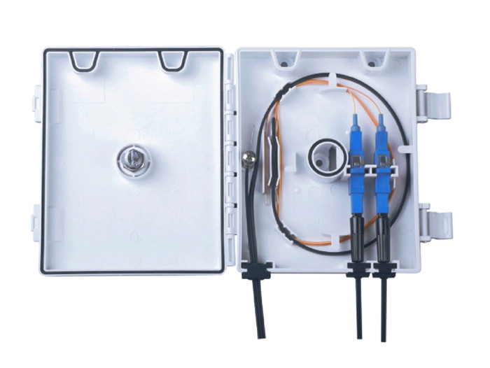 SMC Wall Mounted FTTH Optical Network Terminal Box 32/24/16/12/8 Ports Waterproof