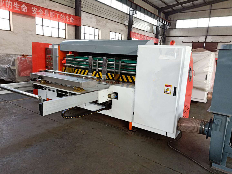 PLC Rotary Cardboard Carton Box Die Cutting Machine High Speed 380V