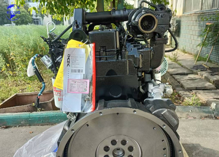 4BT Construction Machinery Engine Complete Cummins 4BT Diesel Engine For Truck Excavator Compression Ratio 17.3-18.5 1