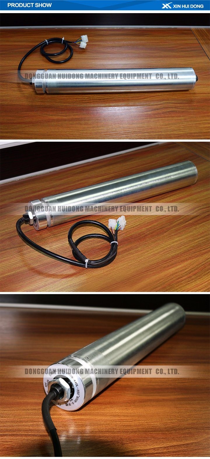 Assembly Line Electric Conveyor Rollers , Replacement Conveyor Rollers Single Phase