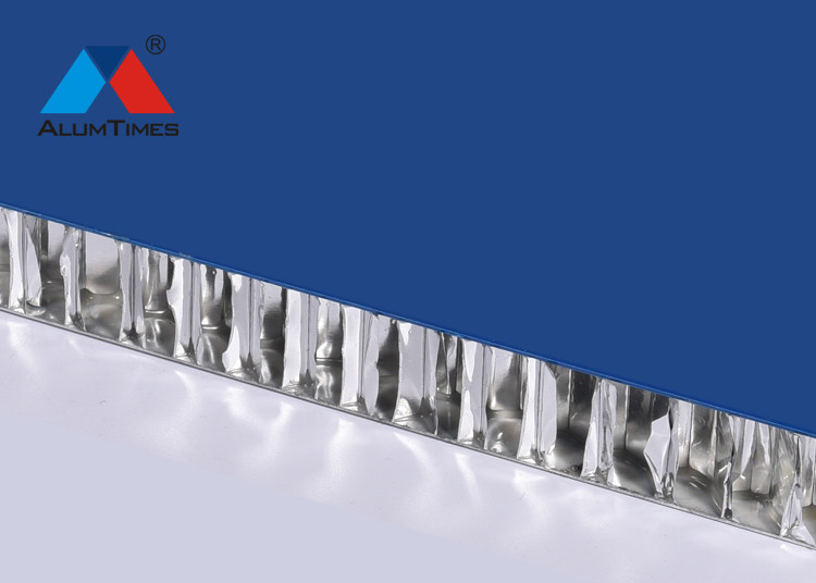 Eco Friendly Aluminium Honeycomb Panels RAL Color PVDF Coated