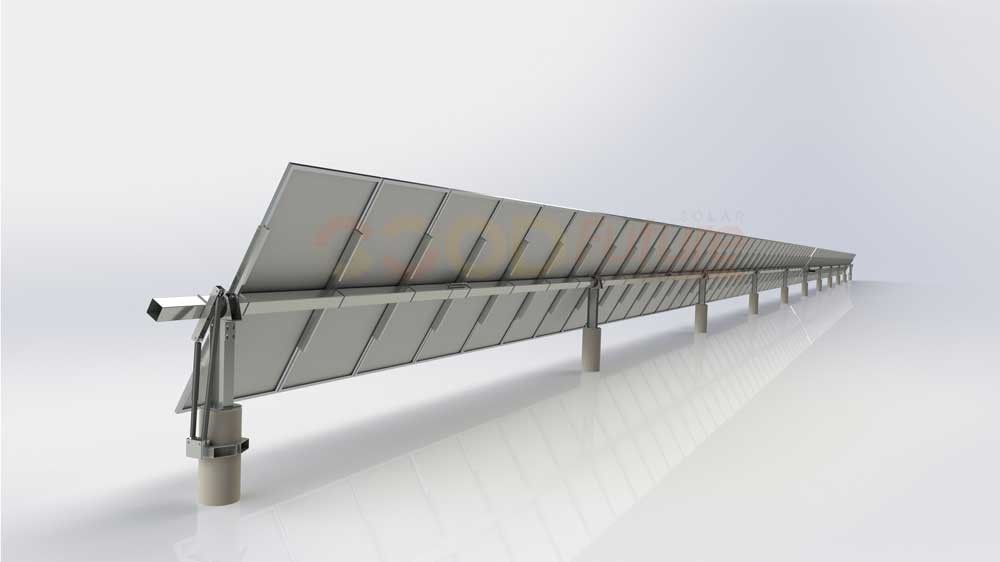 30kw 10kw Single Axis Solar Tracker Power Container
