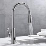 Extendable No Touch Kitchen Sink Faucets