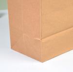 Food Grade Take Away Kraft Paper Shopping Bags White Card Paper Bags