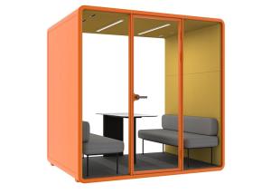 China Model L Office Pods Large Soundproof Booth Seamless Meetings And Seamless Creativity wholesale