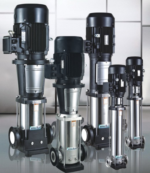 Electric Power Water Pressure Booster Pump 3 Phase Stainless Steel Multistage