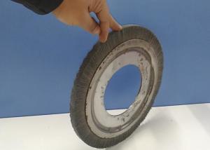 China Industrial Filament Abrasive Brush Wheels 290 MM OD X 128MM ID For Polishing wholesale