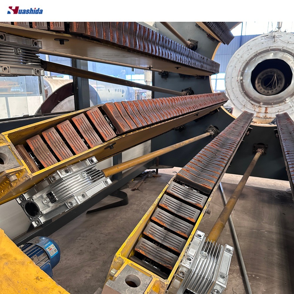 Plastic Pipe Haul Off Equipment For PE Tubes Production