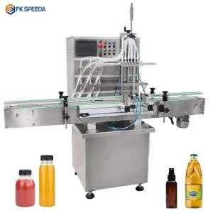 China High Speed 6 Head Small Bottle Oral Liquid Syrup Vial Filling Machine 10-100ml for Market wholesale