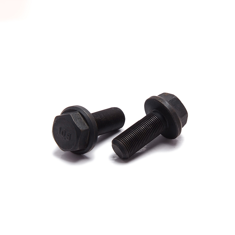 10.9 High Tensile Motorcycle Grade 12.9 9.8 8 Hexagon Flange Bolts M4 M6 M7 M8 M10 M19 M21