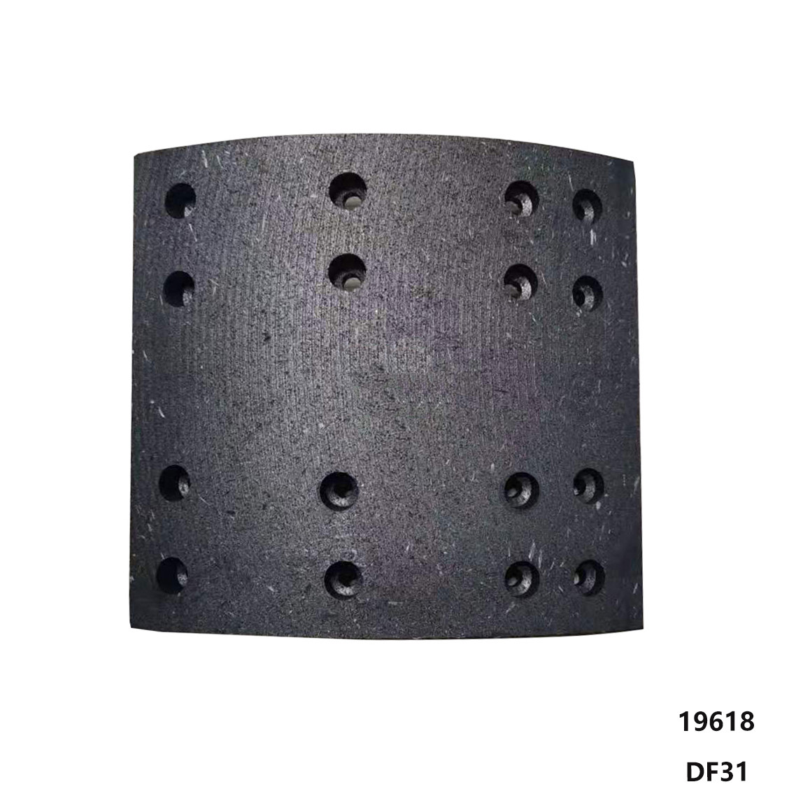 DAF Truck Brake Linings With Rivets 19618 19617 DF31 DF30