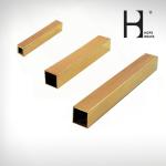 Golden Wear Resistant Hollow Brass Tube C38500 8mm Brass Pipe