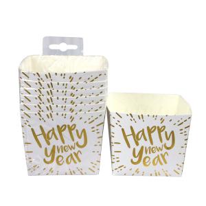 China Oven Safe Food Grade Baking 300gsm Cupcake Paper Cups wholesale