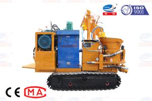China Crawler Type Dedusting Concrete Shotcrete Machine Dry Concrete Spray Machine wholesale