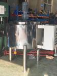 2000L Stainless Steel Mixing Tanks Food Grade Chemical Batching Blending
