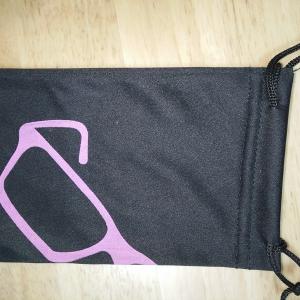 China Microfiber printed glasses pouch wholesale