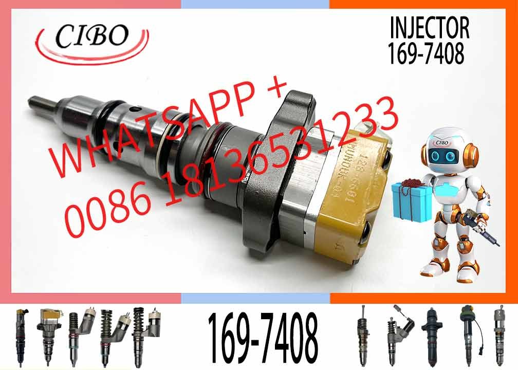 Fuel Injector 169-7408 1697408 253-0616 291-5911 10R-9787 211-3026For C+ Engine 3412