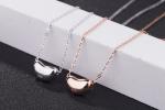 925 Sterling Silver Jewelry Women's Bead Pendant Chain Necklace