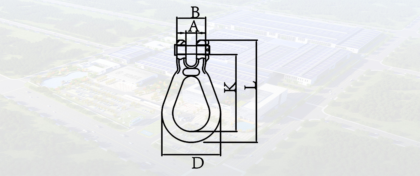 SLRO57-CLEVIS PEAR SHAPE LINK