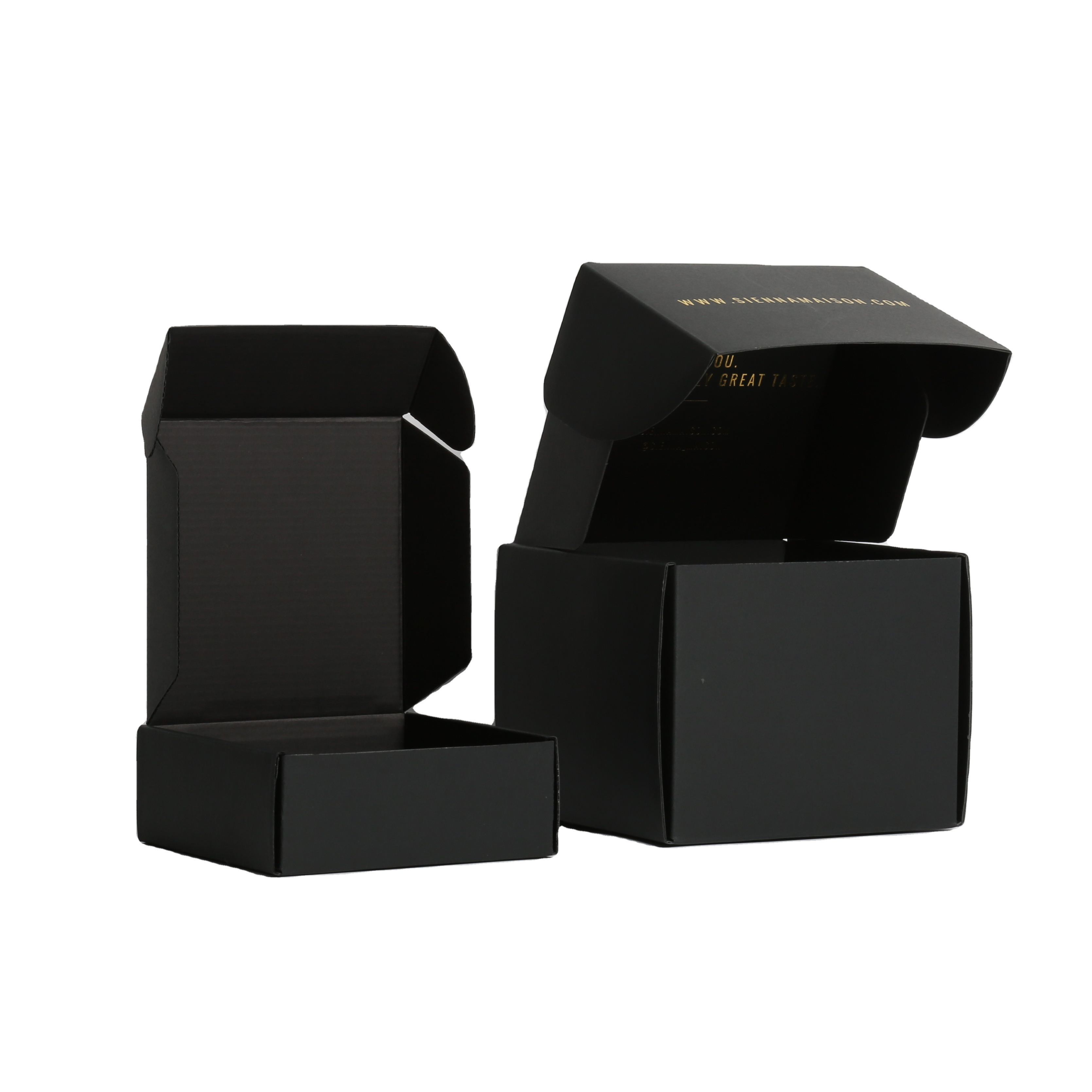 Cardboard Gift Boxes Customizable Printed Shipping Box With Rigid Divider Liner Type