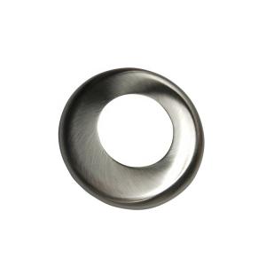 China Brushing Deep Drawn Metal Parts 316 Stainless Steel Punching Pump End Cap wholesale