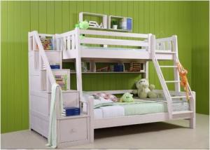 China Young White Childrens Bedroom Furniture Environmental Protection wholesale