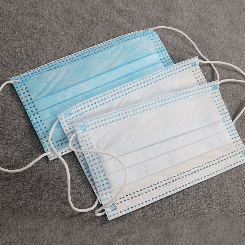 High Breathability Disposable Face Mask Size 17.5 * 9.5cm For Personal Protection