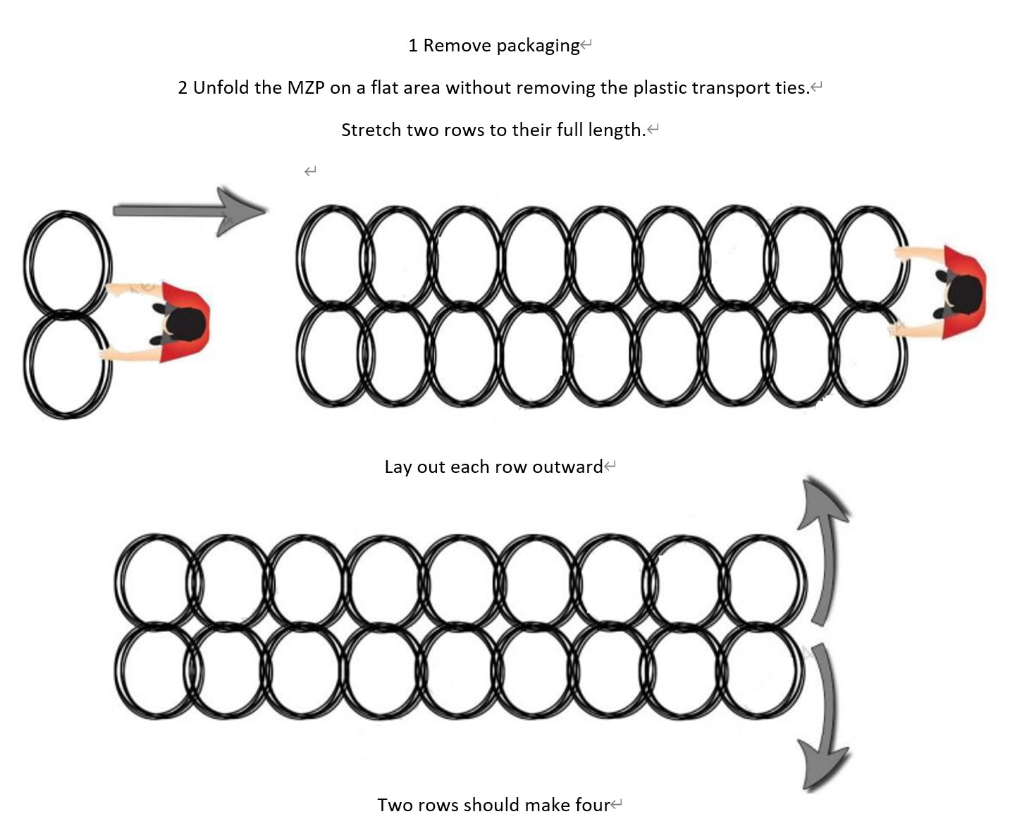 Inconspicuous Obstacle Fence Security Barrier MZP Tangle 10x5x1.4 Wire Mesh Barrier Anti Tank Wire In A Garland Woven Into Rings For Ukraine