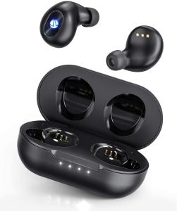 China Wireless Earbuds TWS Bluetooth 5.0 Wireless Earbuds IPX8 Waterproof Sport Wireless Earphones with Microphone wholesale