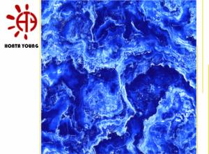 China HTY TMG 600*600 Marble Blue Look Glazed Ceramic Tiles Cheap Price in India wholesale