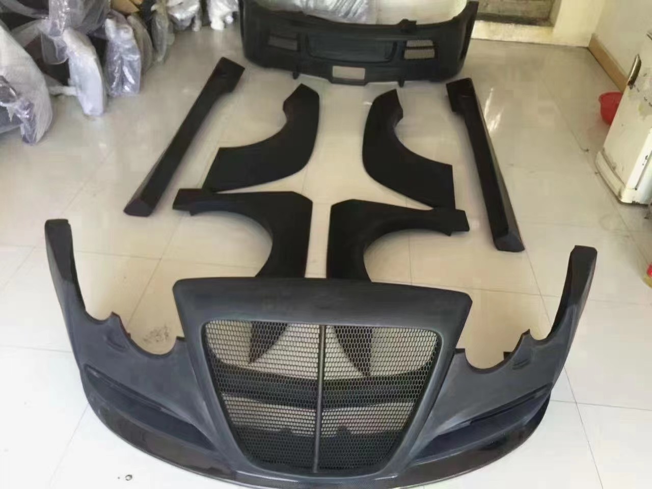 For Bentley Continental GT Body Kit Continental GT Upgraded ASI Style Wide Body Kit