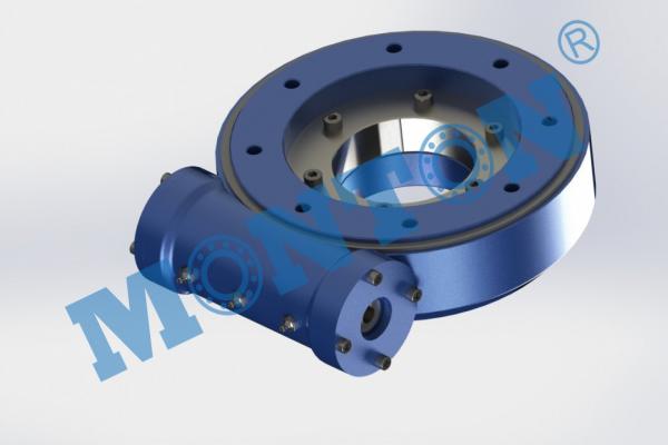 Quality 42CrMo / 50Mn Material Worm Gear Slew Drive Slewing Bearings For Mobile Cranes for sale