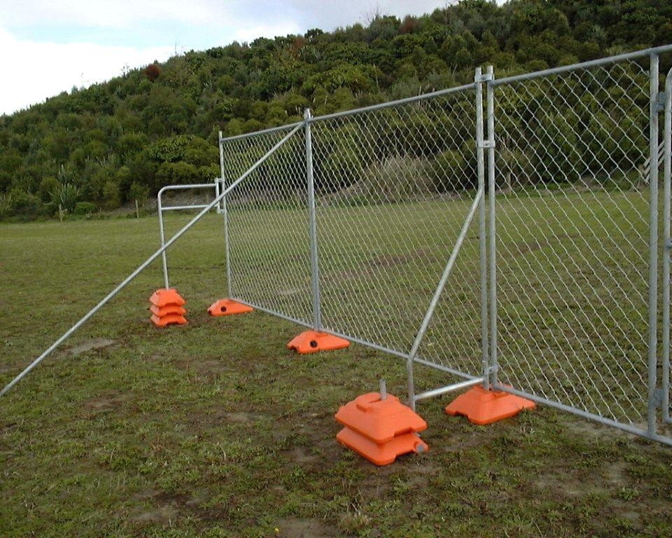 chain wire portable panel fence/American model 6'x12' temporary chain link fence for yard