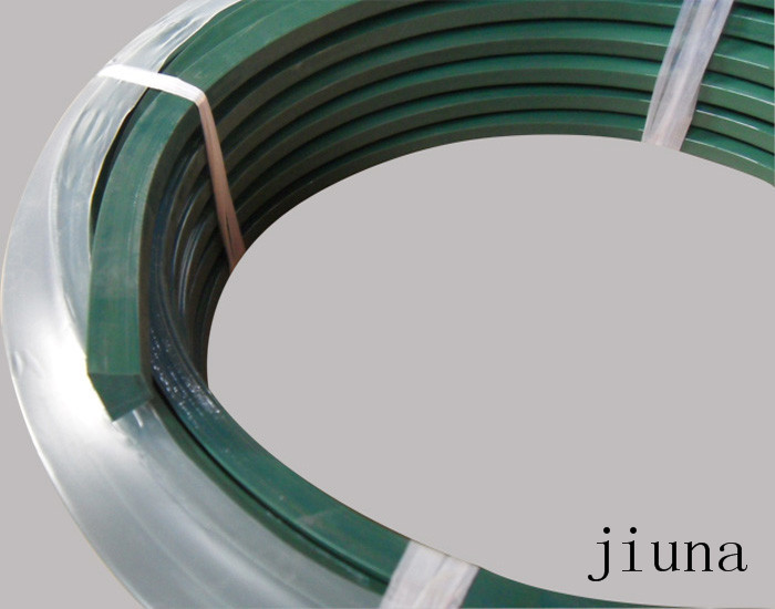 RoHS Approved Polyurethane V Belt Easy To Be Melted Jointed polyurethane flat belt